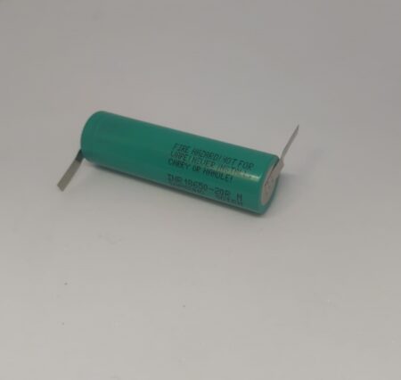 Acumulator 18650 SAMSUNG LI-ION 3.7V 2000mAh 22A cu terminale in S INR18650-20R-S - imagine 2