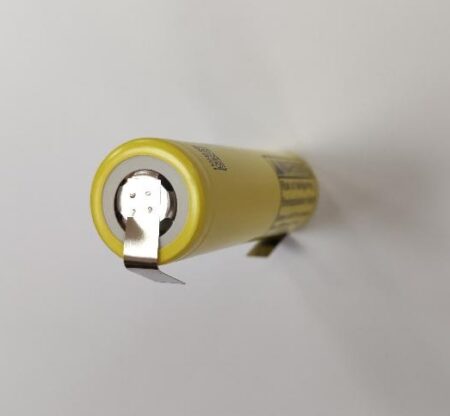 Acumulator LG 18650 cu lamele LI-ION 3.6V 2500mAh 20A ICR18650HE4 134 HEL galben - imagine 2