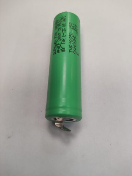 Acumulator LI-ION 18650 2500mAh 20A SAMSUNG cu terminale in U - imagine 3