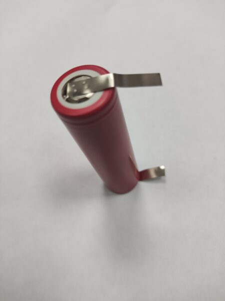 Acumulator LI-ION 18650 LG 2500mAh 20A 3.6V cu lamele U sudate LGDBHE21865 - imagine 2