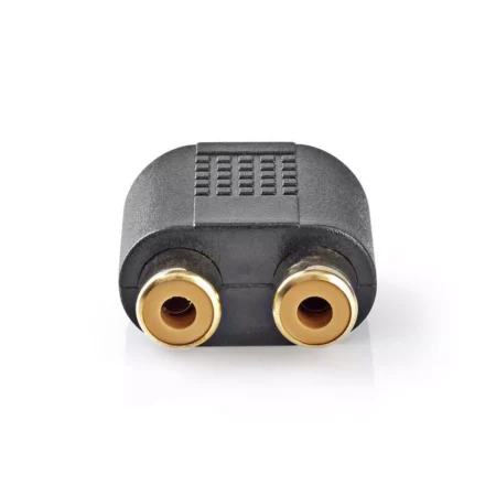 Adaptor Audio Stereo Jack 3.5 mm tata - 2x RCA mama aurit Nedis - imagine 2