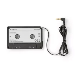 Adaptor caseta - Jack 3.5 mm tata negru NEDIS
