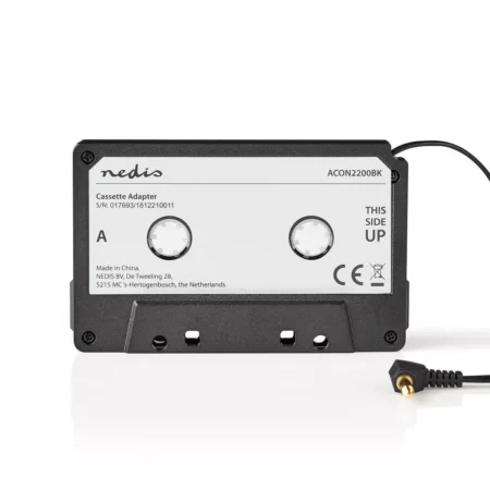 Adaptor caseta - Jack 3.5 mm tata negru NEDIS - imagine 6