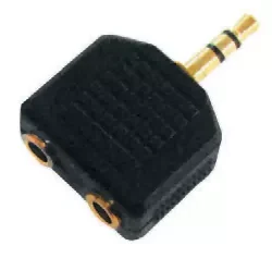 Adaptor stereo Jack 3.5 mm la 2x 3.5 mm mama