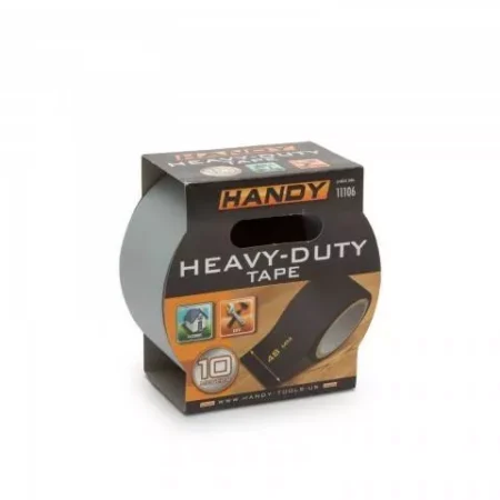 Banda adeziva gri 10m x 48mm HANDY - imagine 2