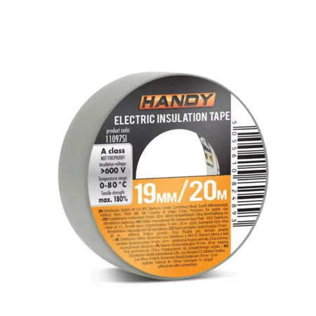 Banda izolatoare 19mm x 20m Argintiu Handy - imagine 3