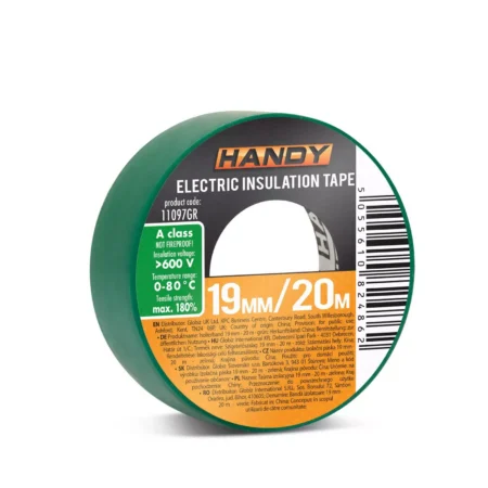 Banda izolatoare 19mm x 20m Verde Handy - imagine 3