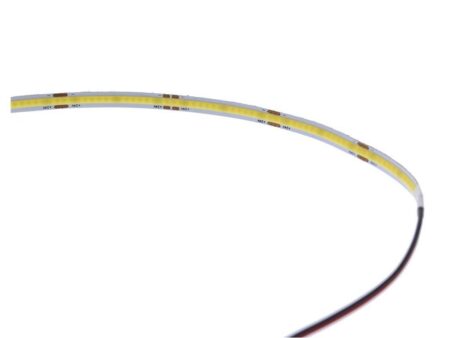 Banda LED COB lumina rece 6000K 24V 302LED/m 10W/m IP20 5m Well - imagine 2
