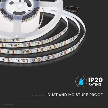 Banda LED SM2835 24V 12W/m 168LED/m 1680lm/m 4000K IP20 5M V-tac SKU-212597 - imagine 5