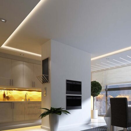 Banda LED SM2835 24V 12W/m 168LED/m 1680lm/m 4000K IP20 5M V-tac SKU-212597 - imagine 9