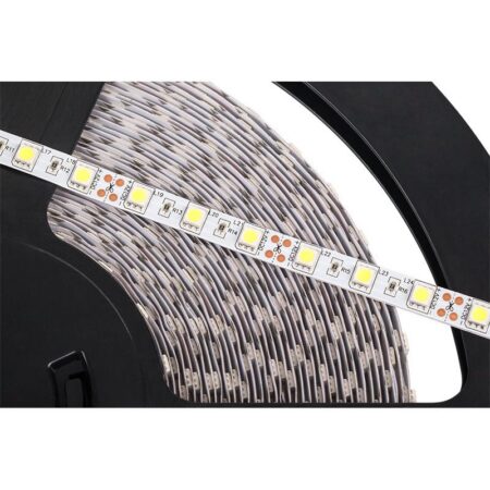 Banda LED SMD 5050x60/m IP20 12V 5.6W/m 720lm/m 6500K alb rece 1m REBEL - imagine 2