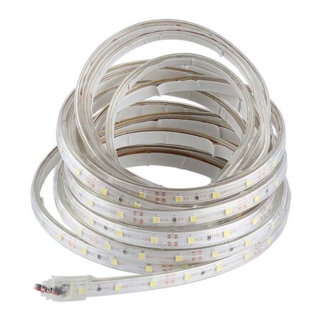 Banda LED SMD3528 12V 3.2W/m 60LED/m verde IP65 5M V-tac SKU-212034 - imagine 2