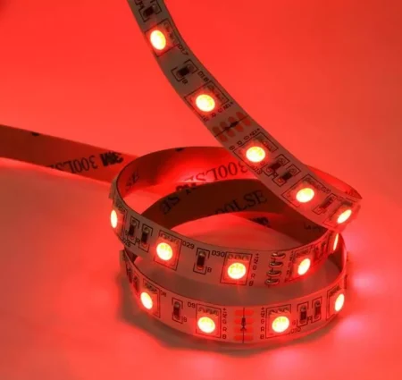 Banda LED SMD5050 RGB IP20 5m 12V 60LED/m 14.4W/m Well LEDSTRGB-5050-126010D202/5-WL - imagine 3