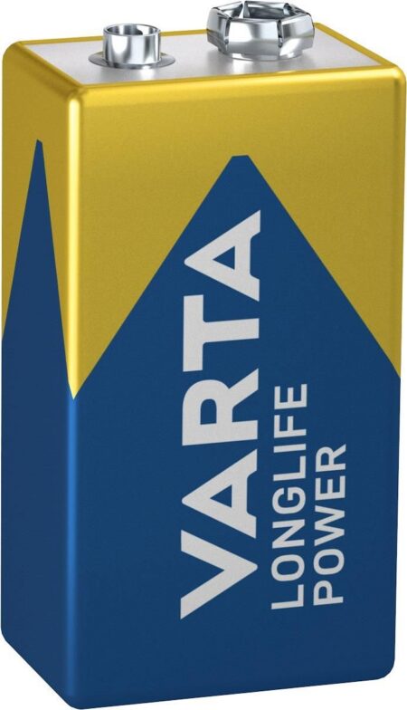 Baterie alcalina 9V LR22 Longlife Power Varta - imagine 2