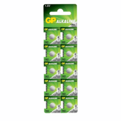 Baterii buton alcaline GP AG3 10buc GP192-BL10