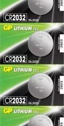 Baterii buton litiu GP CR2032 3V 220mAh 20x3.2mm 5buc/blister