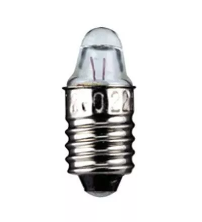 Bec E10 cu filet 3.7V 0.3A lentila Goobay