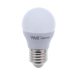 Bec LED G45 E27 7W 660lm 230V lumina rece 6500K Supreme Well LEDLC-G457E27-07-WL