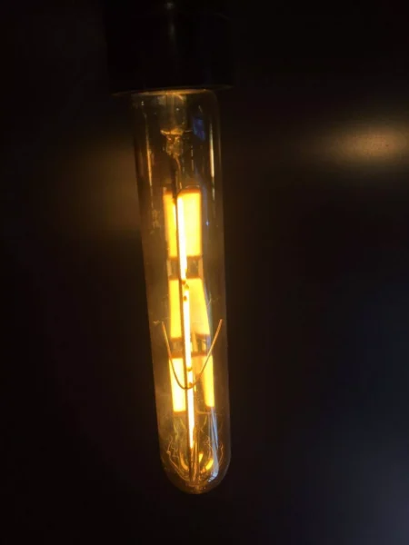 Bec LED T30 E27 cu filament 6W 2200K alb cald V-TAC - imagine 3