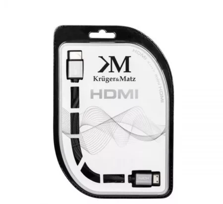Cablu 2.0 HDMI la mini HDMI 1.8m Profesional Kruger&Matz - imagine 2