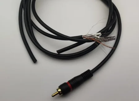 Cablu 2x RCA 1.5m OFC cupru dublu ecranat Goobay - imagine 2