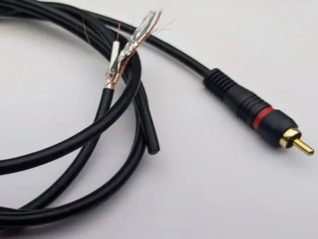 Cablu 2x RCA 1.5m OFC cupru dublu ecranat Goobay - imagine 3