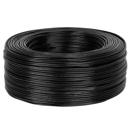 Cablu 2x RCA 3 mm negru rola pret 1m KAB0203 - imagine 2