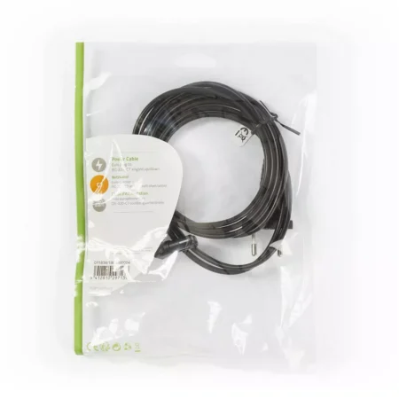 Cablu alimentare Euro tata - 2 Pini IEC-320-C7 cotit 2m Nedis - imagine 3