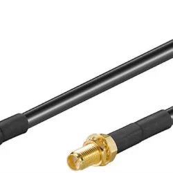 Cablu antena wireless conector SMA 3m RG58 cupru Goobay