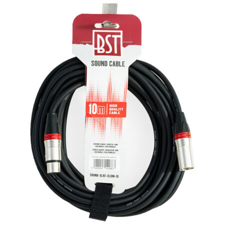 Cablu audio PROFESIONAL XLR tata - XLR mama 10m 18-5594 BST - imagine 2