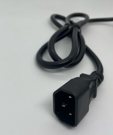 Cablu de alimentare IEC320-14 tata - 4x SCHUKO mama 1m 3x1.5mm2 16A conductor cupru - imagine 2
