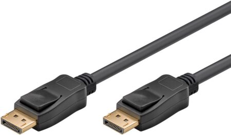 Cablu DisplayPort V1.4 tata-tata 1m Full HD 1080p240Hz 4K120Hz 8K60Hz Goobay 61696