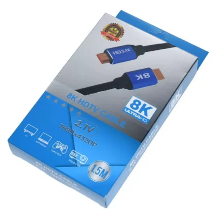Cablu HDMI v2.1 4K 8K 60Hz 3m tata-tata - imagine 2