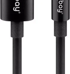 Cablu LIGHTNING audio - Jack 3.5 mm 1m Certificat Apple MFI Goobay