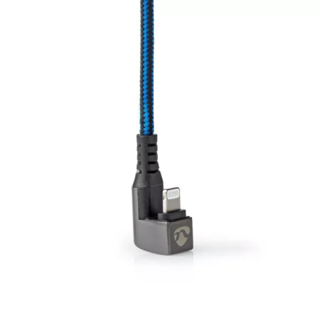 Cablu sincronizare incarcare USB Type C - Lightning 180 1m NEDIS - imagine 4