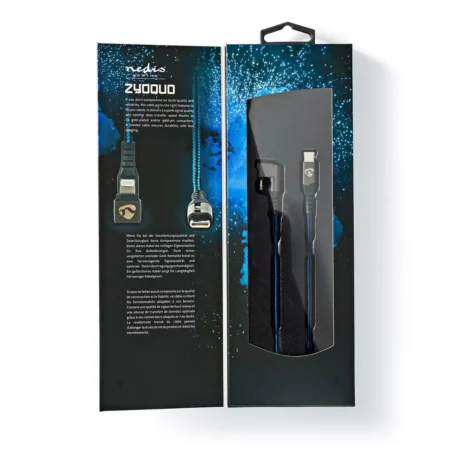 Cablu sincronizare incarcare USB Type C - Lightning 180 1m NEDIS - imagine 9