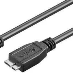 Cablu USB 3.0 1m A tata la micro USB triplu ecranat Goobay