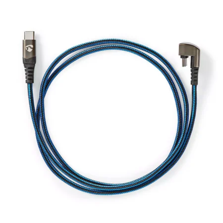 Cablu USB Type C tata - USB Type C tata conector gaming 180 2m NEDIS - imagine 5