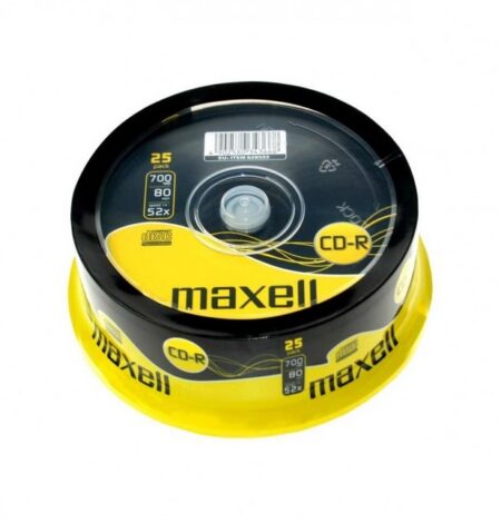 CD-R MAXELL 700MB 52X cutie 25buc 628522