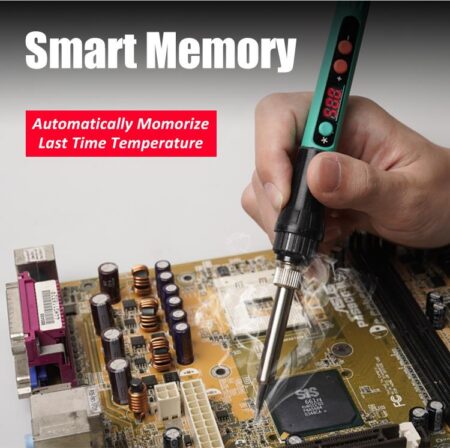 Ciocan de lipit afisaj digital control temperatura 60W Pro`sKit SI-186F - imagine 7