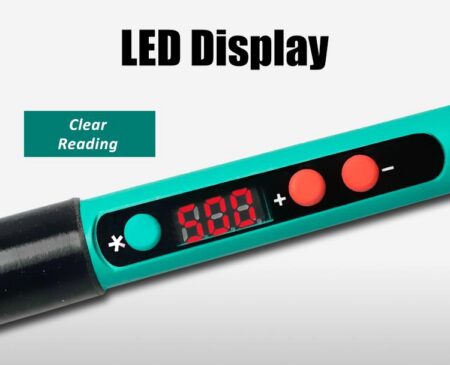 Ciocan de lipit afisaj digital control temperatura 60W Pro`sKit SI-186F - imagine 8