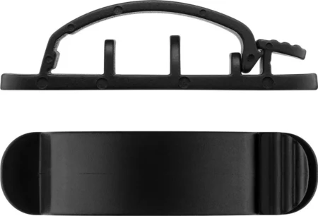 Cleme pentru gestionarea cablurilor 3 sloturi Goobay set 3buc negru - imagine 8