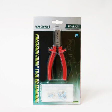 Cleste crimpare Pro'sKit pentru 0.25 0.75 1.0 1.5 2.0 2.5 mm2 + 200buc manson - imagine 3
