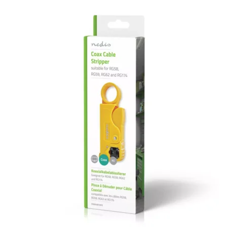 Cleste dezizolare cablu coaxial Nedis RG58 RG59 RG62 RG7 - imagine 3