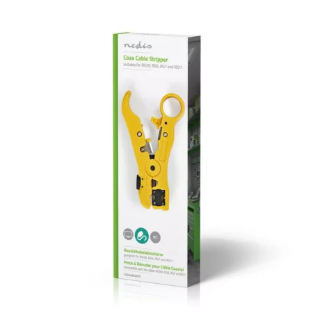 Cleste dezizolare cablu coaxial Nedis RG59 RG6 RG7 RG11 - imagine 4