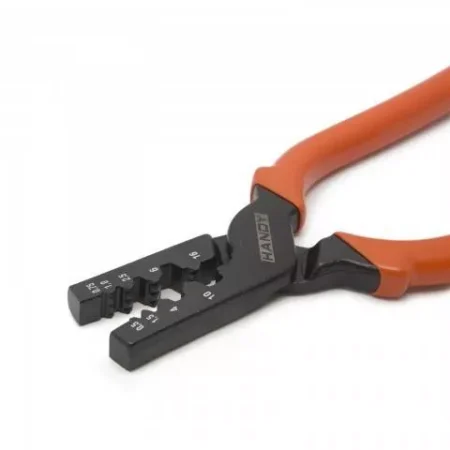 Cleste din otel de sertizat pentru terminal cablu 0.5-0.75-1-1.5-2.5-4-6-10-16mm HANDY - imagine 2