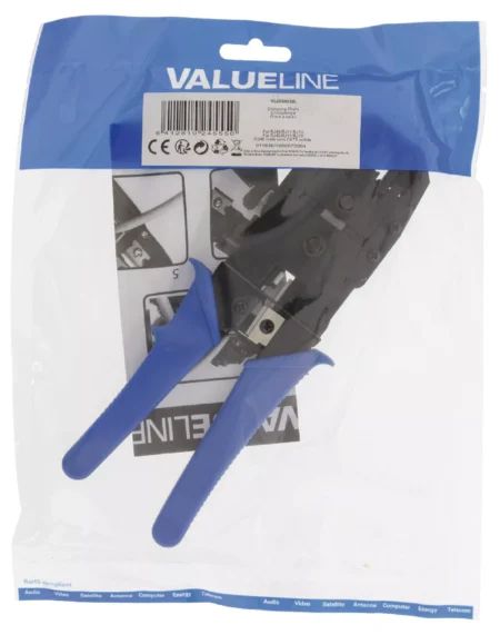 Cleste sertizare RJ45 RJ12 RJ11 RJ10 Valueline - imagine 2