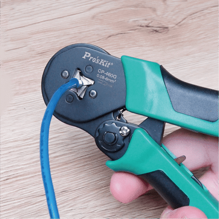 Cleste sertizat profil patrat 156mm Pro`sKit CP-460G - imagine 12