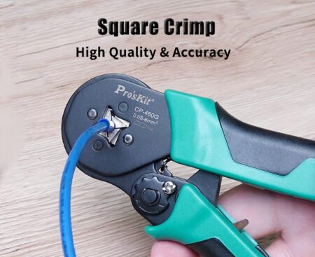 Cleste sertizat profil patrat 156mm Pro`sKit CP-460G - imagine 2