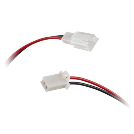Conector DC mama-tata cu cablu 30cm 2x0.5mm pentru alimentare auto - imagine 2